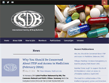Tablet Screenshot of isdbweb.org